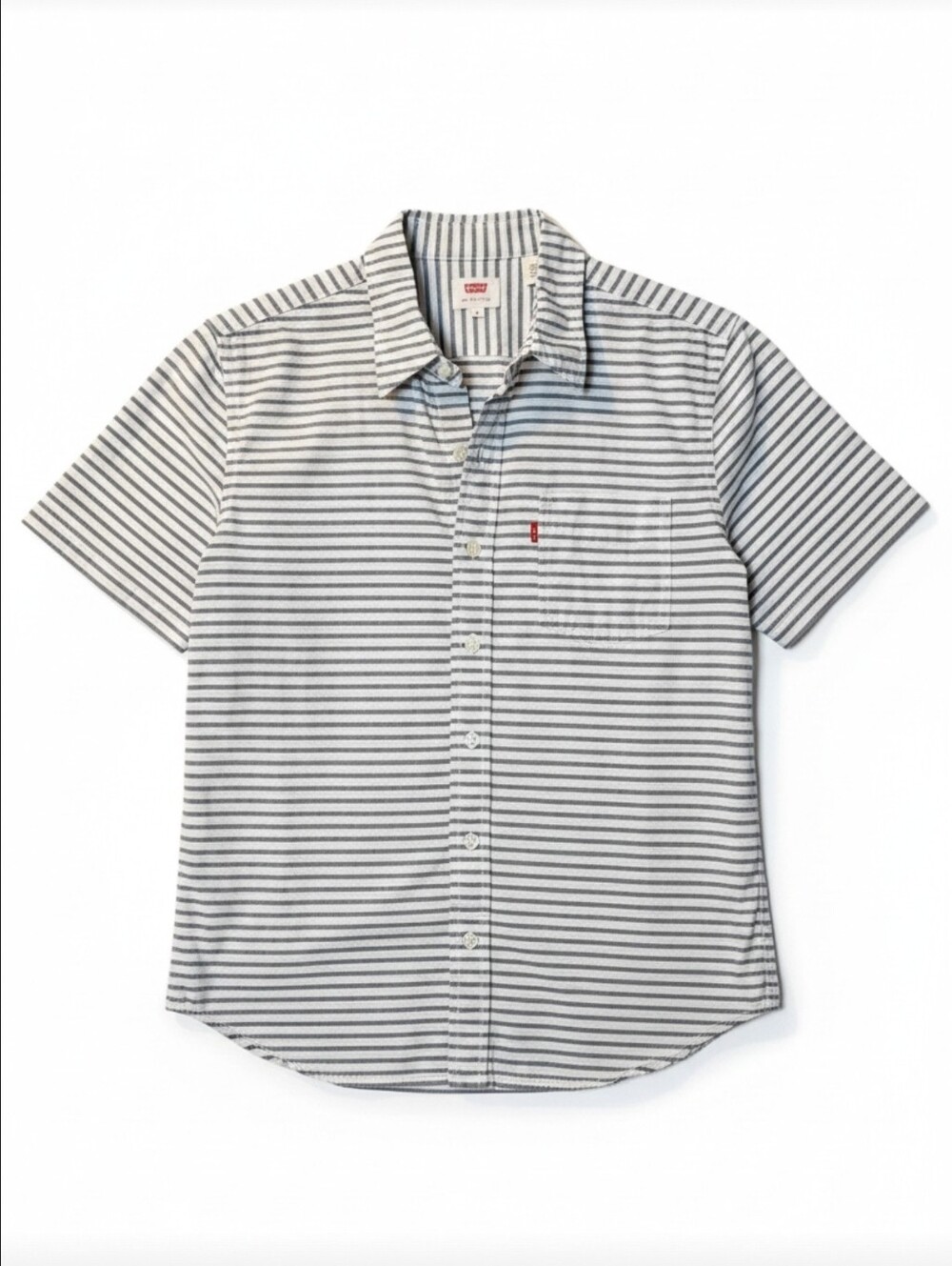 Levi's Striped Button Down Shirt - Men's - Short Sleeve - Casual - Summer